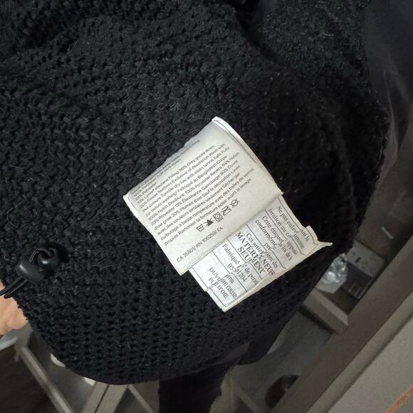 Lululemon Slush Hour Womens Black Zip Bomber Jacket Grey Goose Down Waterproof 4 - Picture 7 of 7